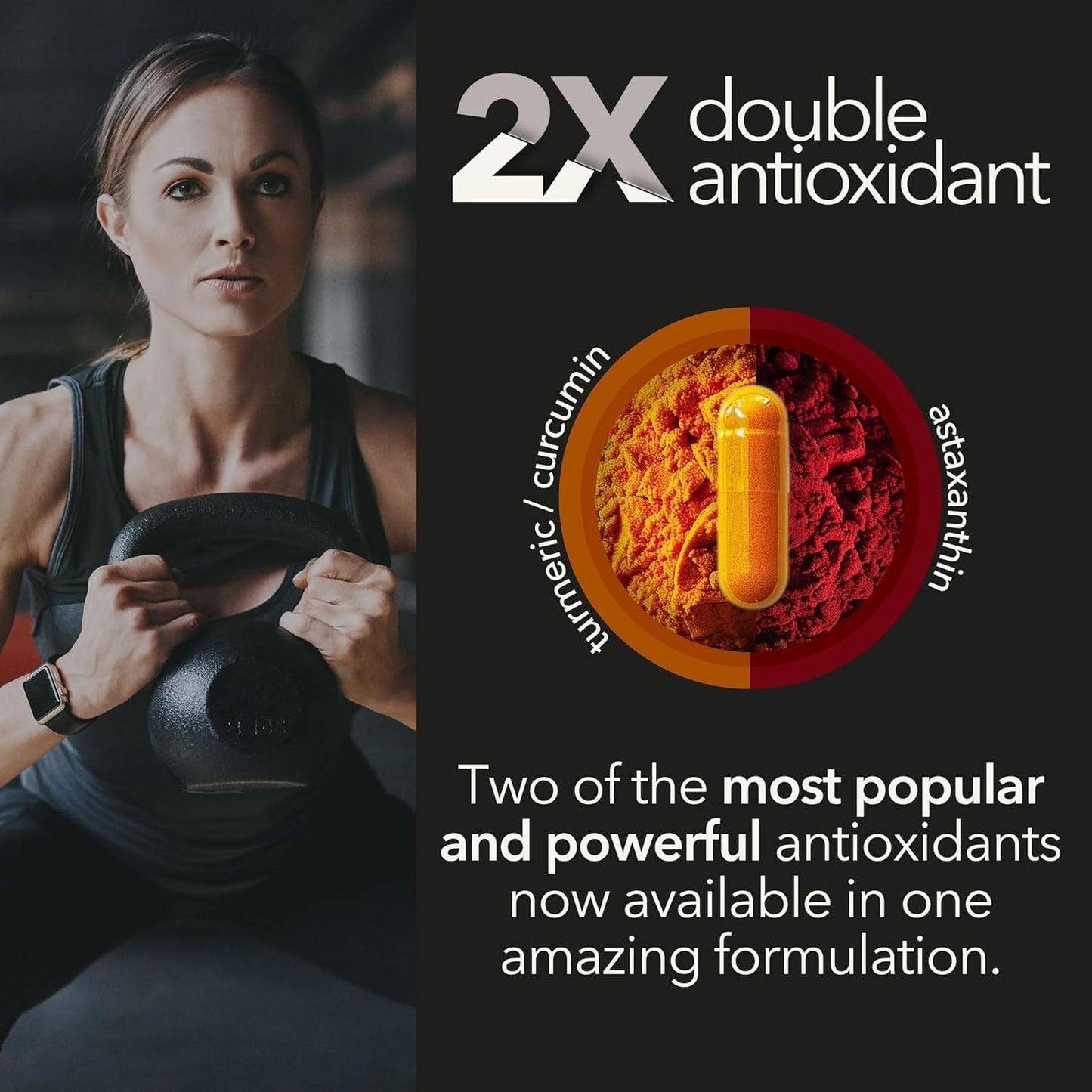 Organic Turmeric and Astaxanthin Supplement with Krill Oil - Mobisyn Organics