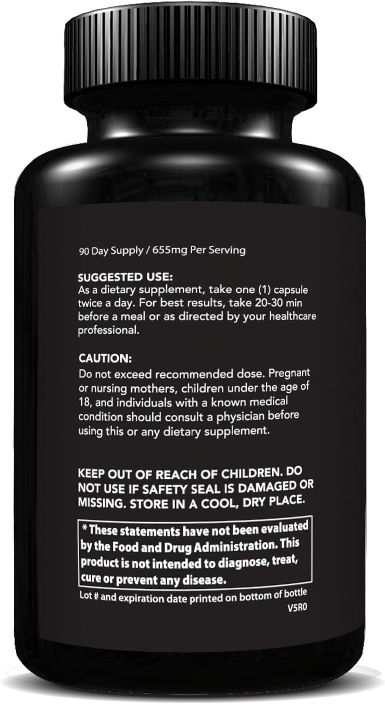 Organic Turmeric and Ginger Supplements - 90 Vegetarian Capsules | Digestive Health & Joint Support | Pure Vitamins Curcumin Supplement with Black Pepper Extract | Non-GMO