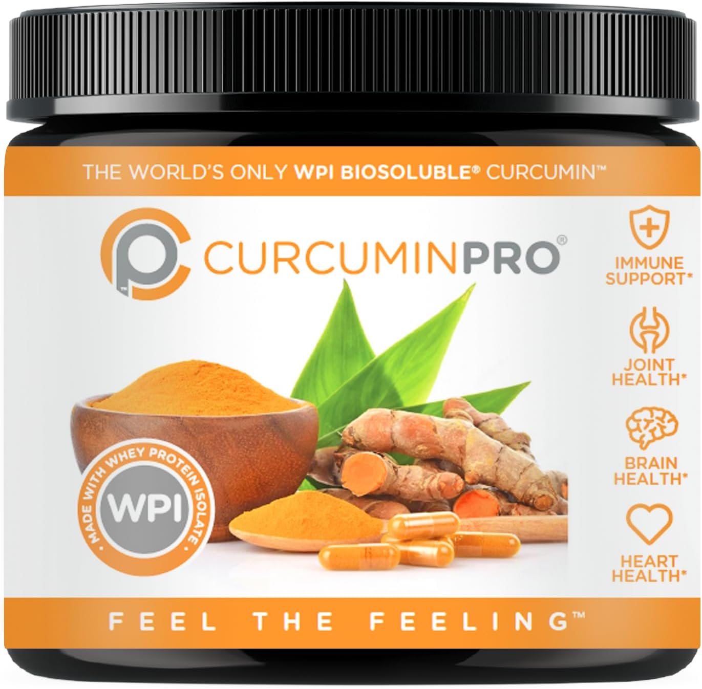 Organic Turmeric BioSoluble Curcumin Bulk Powder for Joint & Muscle Support - 90g