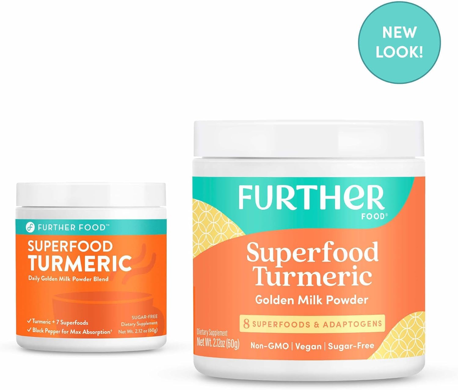 Organic Turmeric Golden Milk Powder for Joint Pain & Gut Health - Vegan, Keto-Friendly (30 Servings)