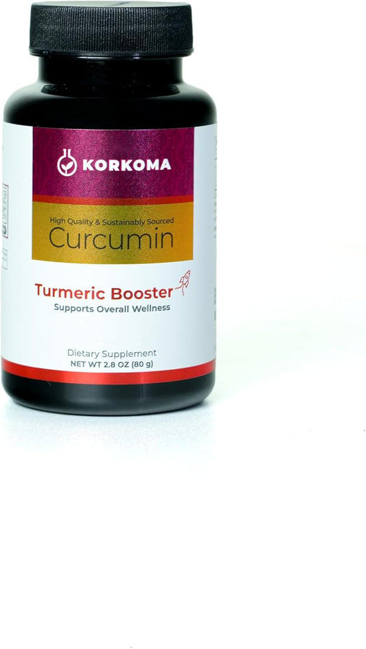Organic Turmeric Superfood with Curcumin Extract - Boosts Immune System, Promotes Healthy Skin & Well-Being