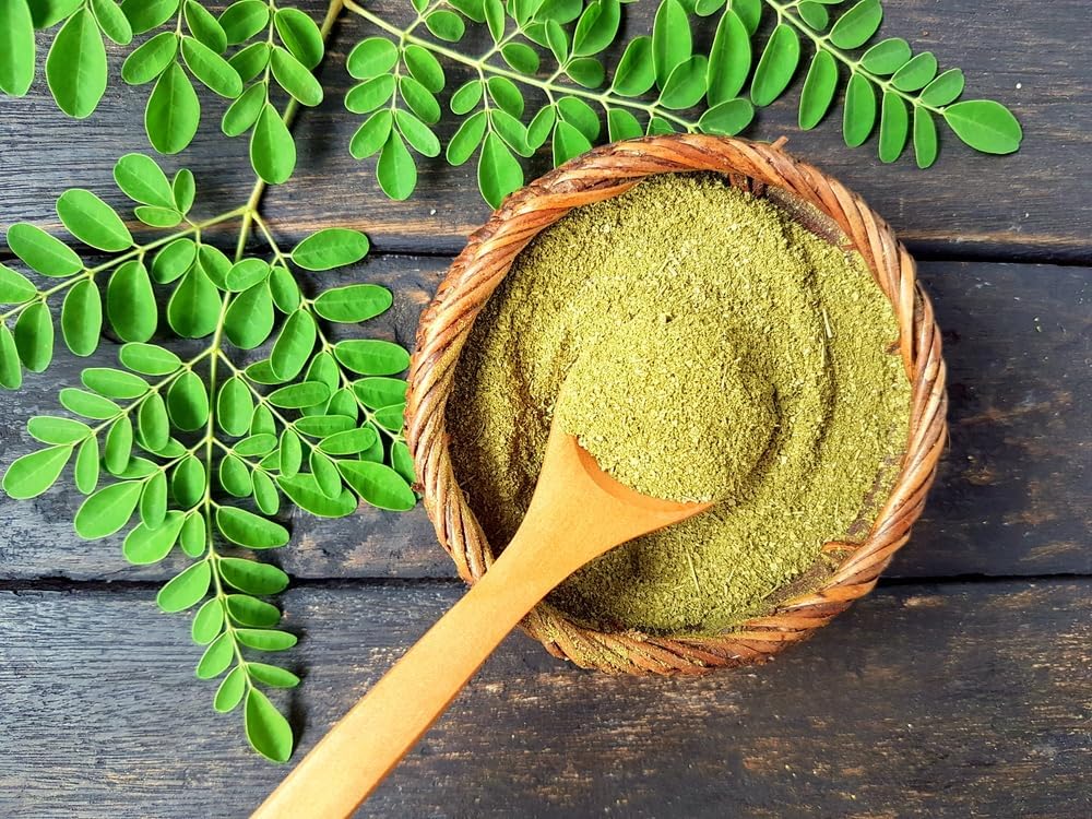 Organic USDA Certified Moringa Leaf Powder - 16 Ounce - Non-GMO - Raw & Natural - LuxuryLeaf