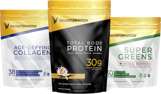 Organic Vanilla Protein Powder with Multi-Protein Superblend and Collagen Peptides for Hair, Skin, Nails, Immune Support, and Energy Boost