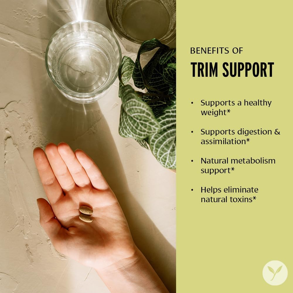 Organic Weight Loss Supplement with Triphala & Guggulu for Natural Metabolism Support - 90 Tablets - Non-GMO Vegan - Banyan Botanicals