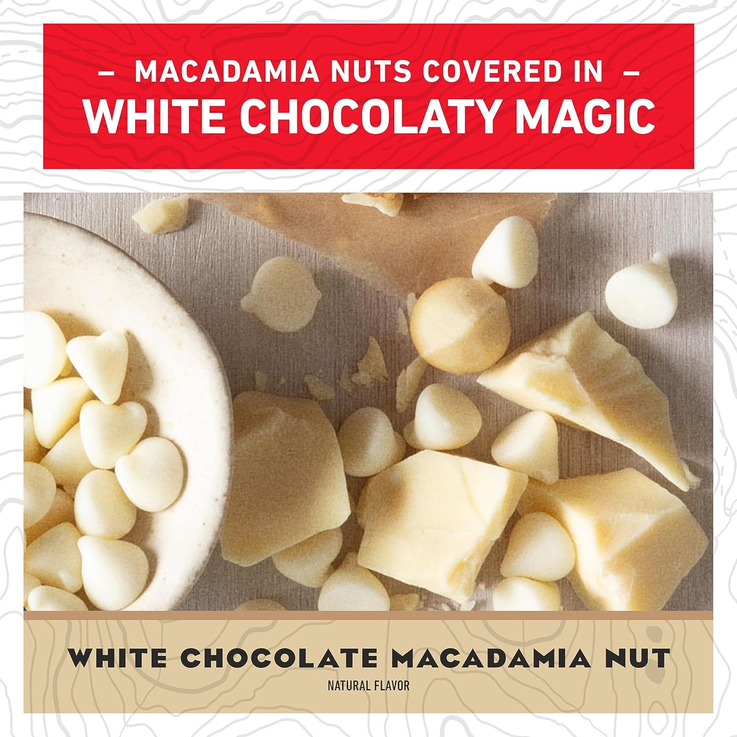 Organic White Chocolate Macadamia Nut Clif Bars - 9g Protein, Non-GMO, Plant Based Energy Bars - 12 Pack of 2.4 oz Bars