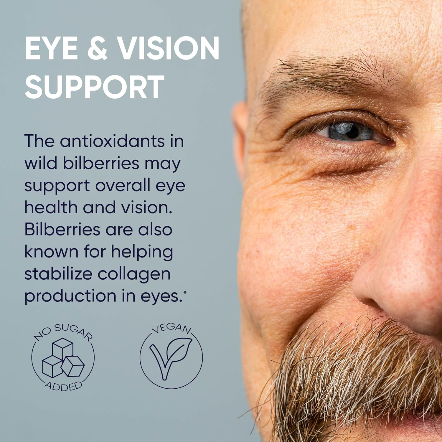 Organic Wild Bilberry and Shilajit Extract for Eye Health and Immune Support