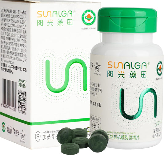 Organic Women's Probiotic Supplements with Spirulina for Digestion, Muscle Function, and Immune Support