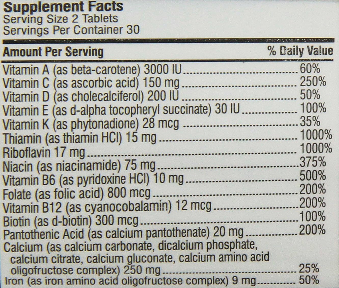 Organically Bound Melaleuca Multivitamin & Mineral Supplement for Women with Oligo - 60 Tablets, Supports Energy & Overall Health