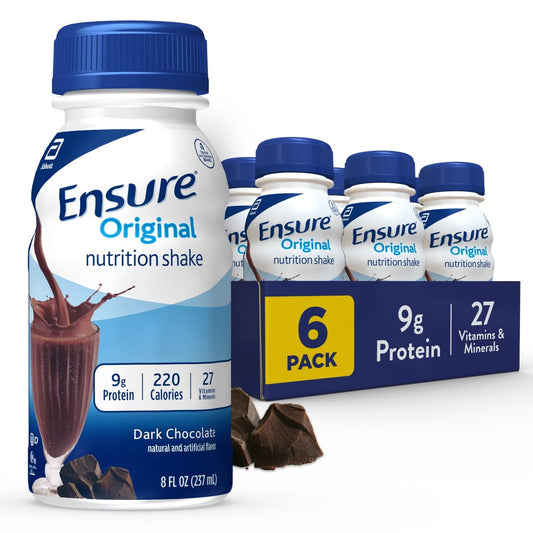 Original Dark Chocolate Nutrition Shake - Meal Replacement | 6 Pack