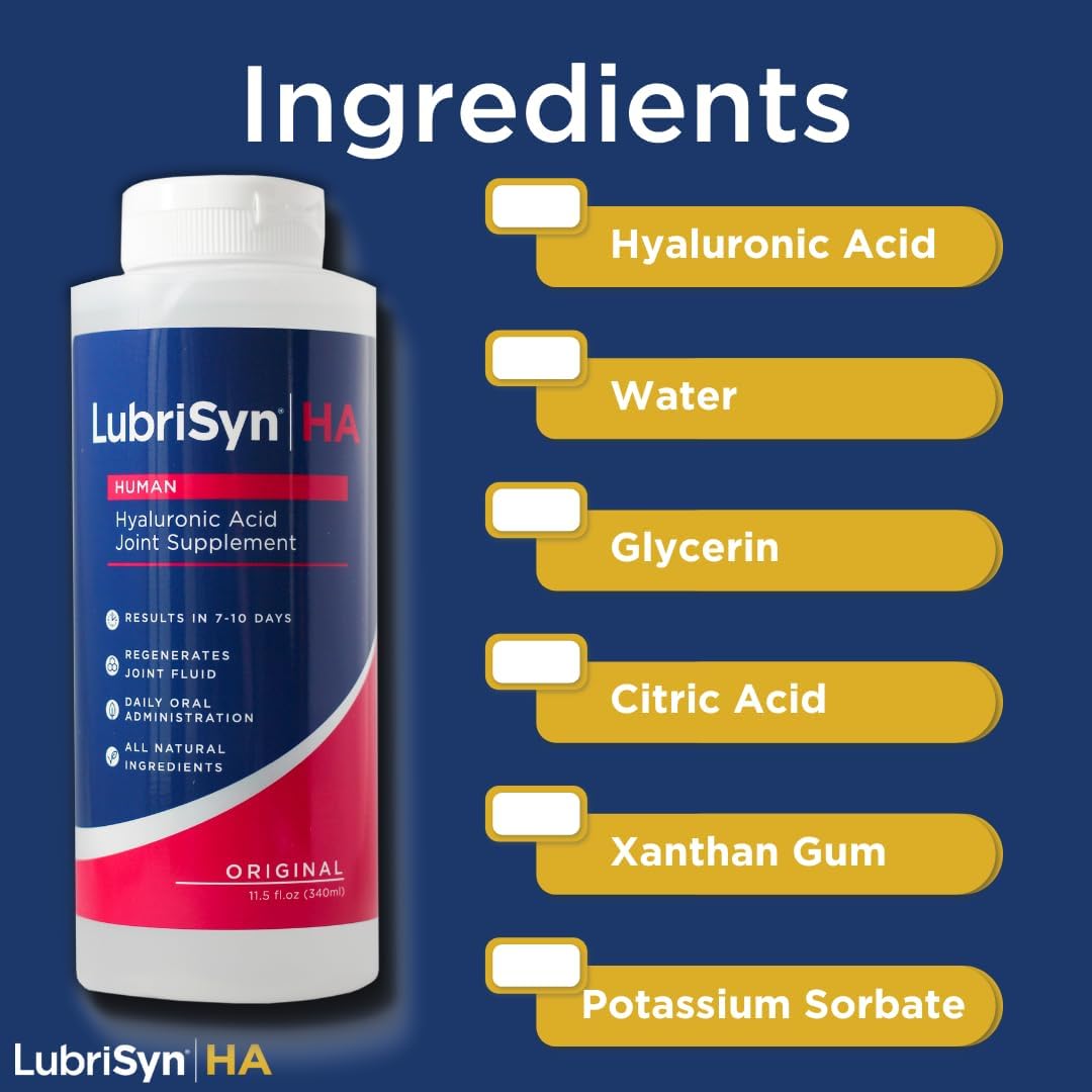 Original Joint Formula for Humans by Lubrisyn - Natural Joint Support Supplement