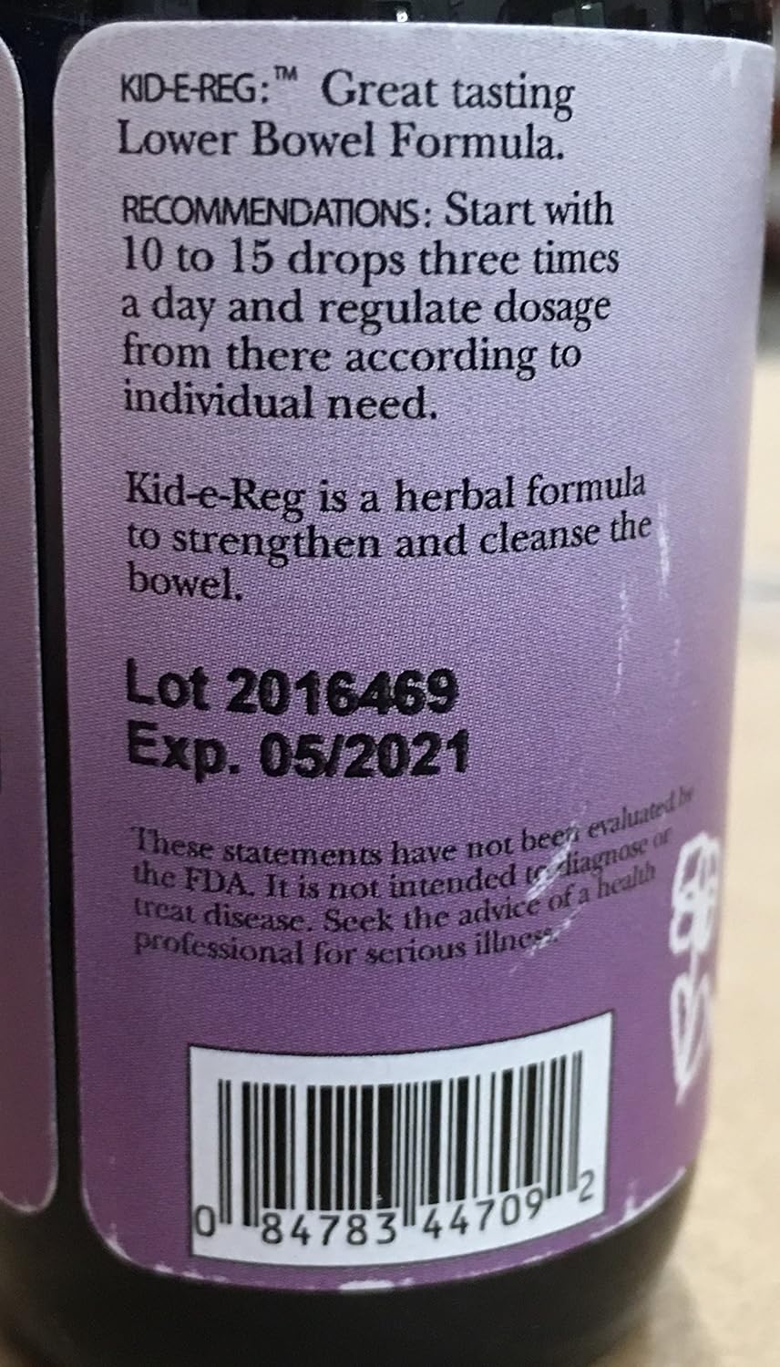 Original Kid-E-Reg Bowel Tonic by Dr. Christopher's Formula - 2 Fluid Ounce