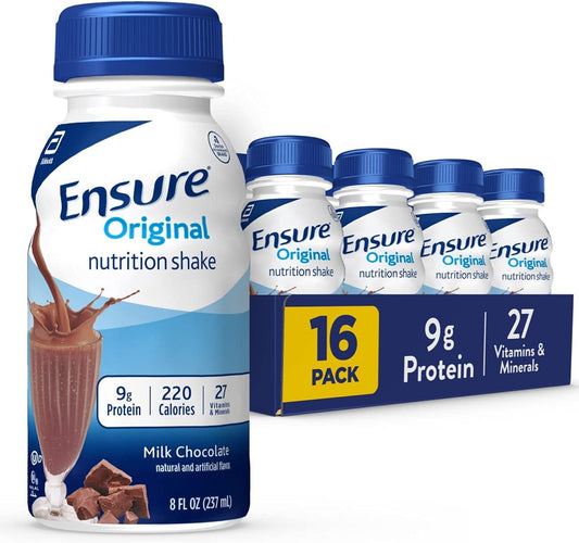 Original Milk Chocolate Nutrition Shake - Meal Replacement Shake - 16 Pack