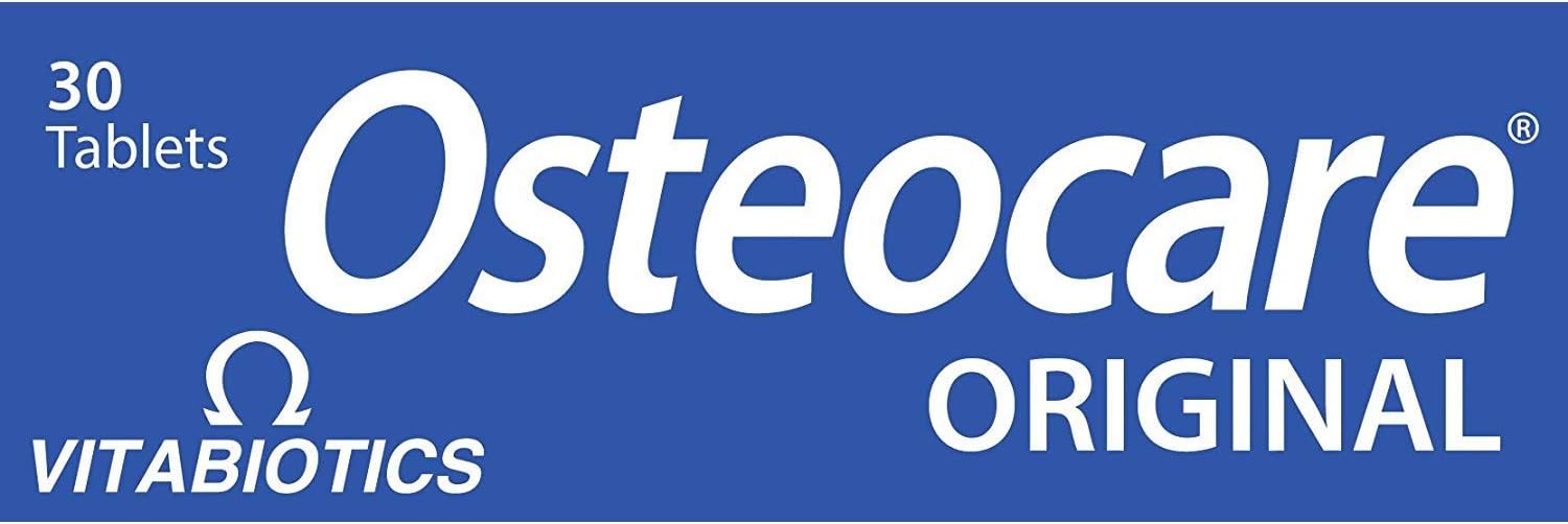 Osteocare 30 Tablets for Bone Health and Strength, Calcium and Vitamin D Supplement