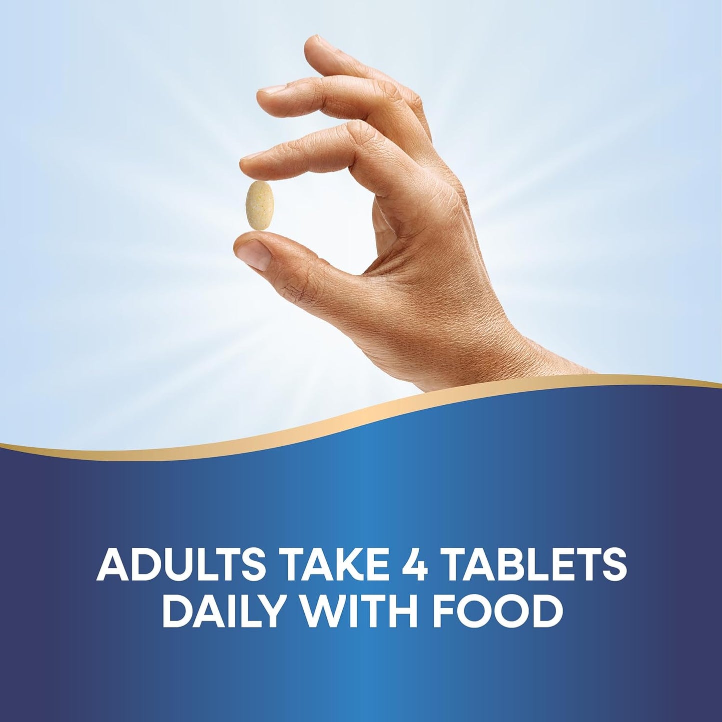 OsteoPrime PLUS Calcium & Magnesium with Vitamins D3 & K2, Vegetarian, 120 Tablets for Bone Health & Muscle Function