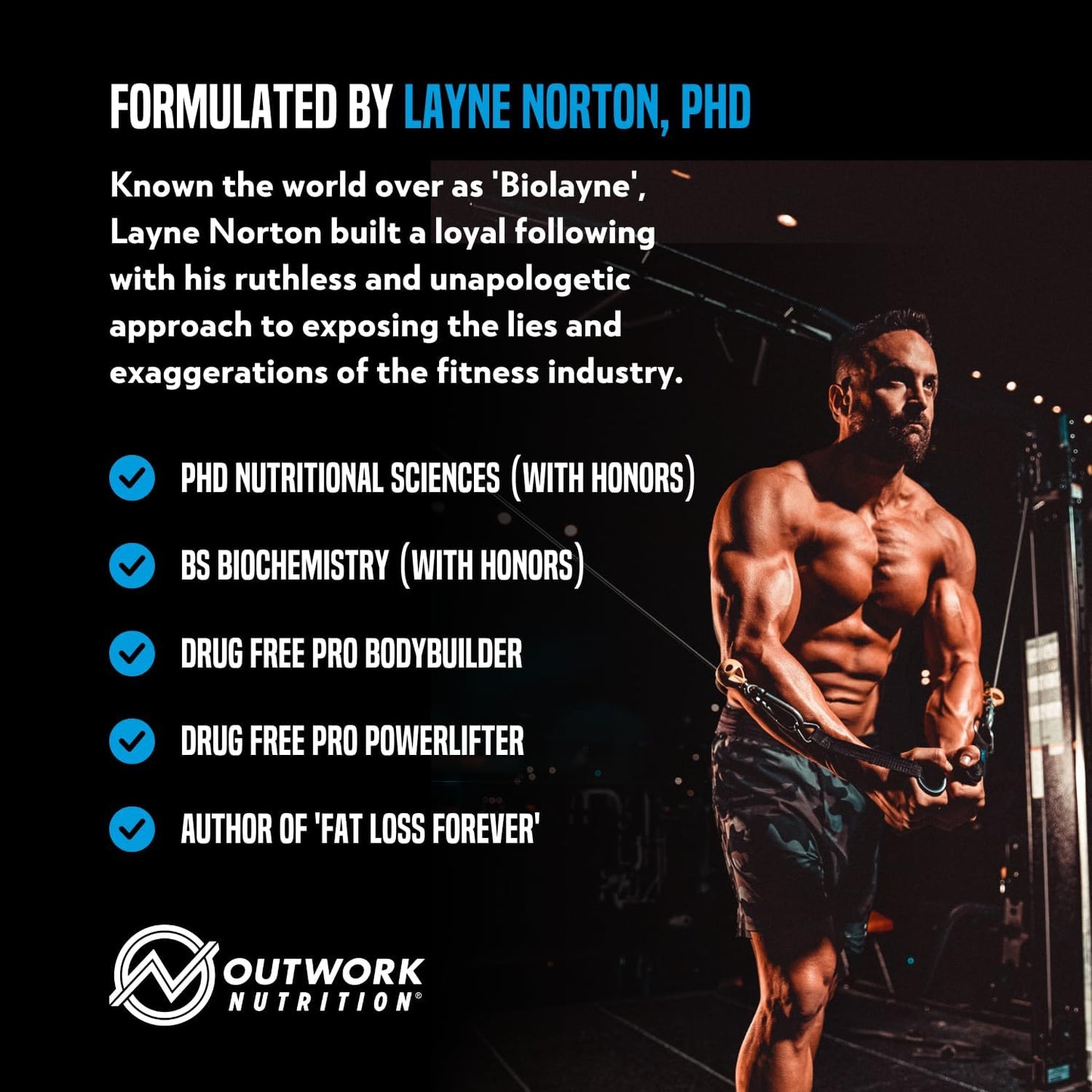 Outwork Nutrition Build Whey Protein Isolate Powder - Cookies & Cream Flavor, 1.8lbs - Ideal Muscle Growth & Recovery Formula, Scientifically Supported, Low Lactose & Gluten-Free
