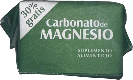 Pack de 3 cubitos grandes de magnesio de 7g cada uno para suplementación diaria