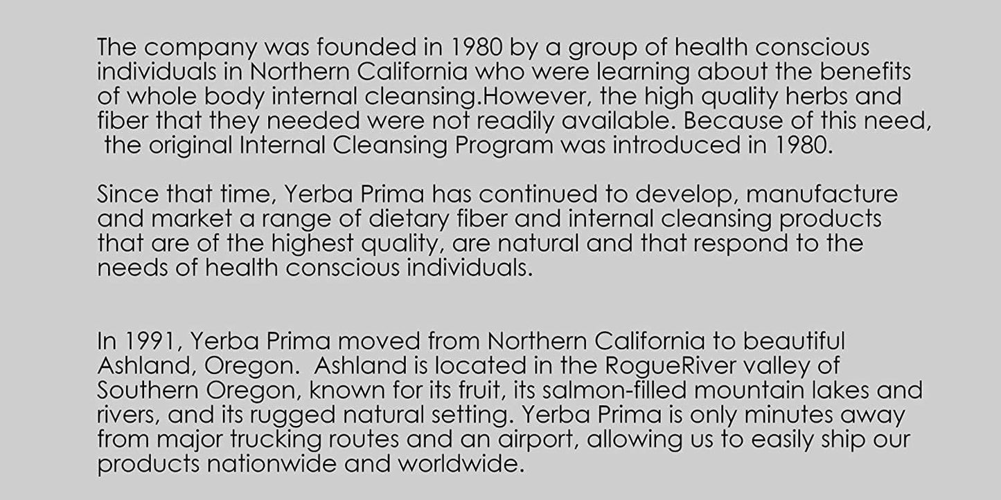 Pack of 2 Yerba Prima Psyllium Whole Husks Colon Cleanser 12 oz - All Natural Dietary Fiber, Premium Psyllium, Non-GMO, Gluten-Free - Made in USA