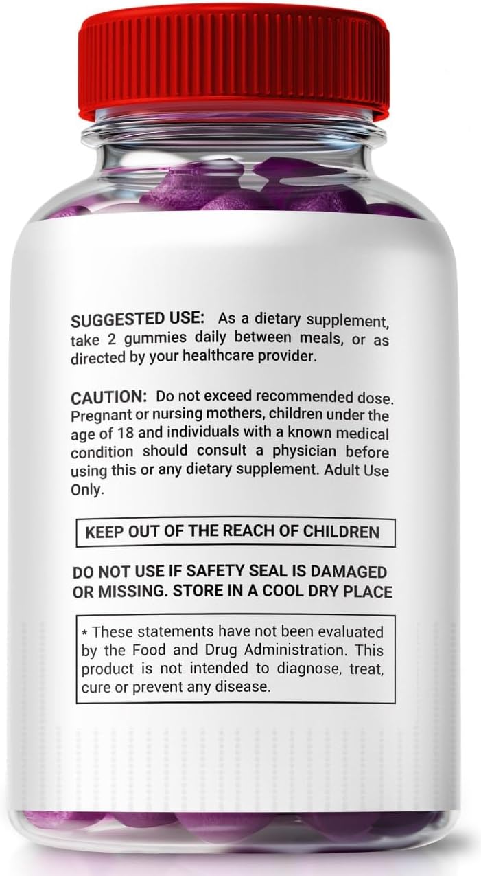 Pack of 3 NutraRize Vital Surge Gummies with Apple Cider Vinegar - Official Gomitas Reviews (180 Gummies)