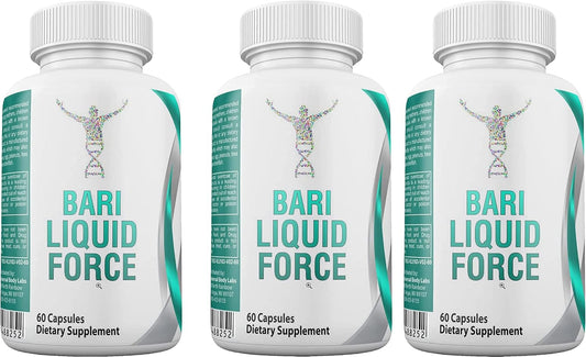 Pack of 3 Universal Body Labs Post Bariatric Liquid Force Multivitamins
