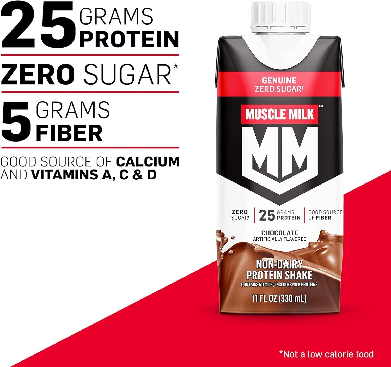 Pack of 4 Muscle Milk Genuine S'mores Protein Shakes - 25g Protein, 11 Fl Oz