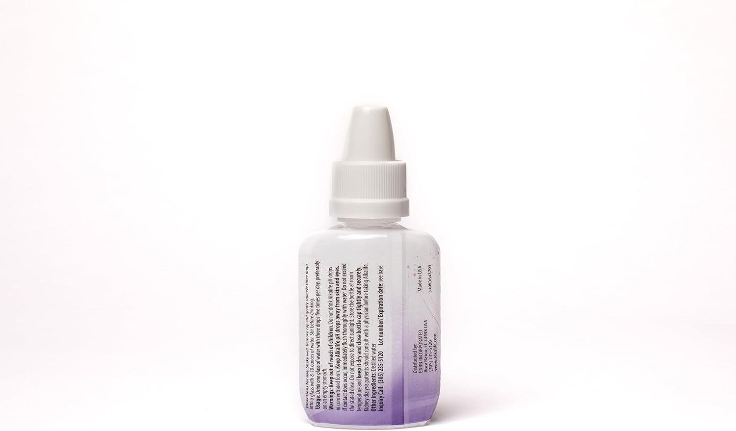 Pack of 6 Alkalife Alkaline Water Drops with Minerals & Electrolytes - pH Booster for Balance, Immune Support, Detox & Wellness