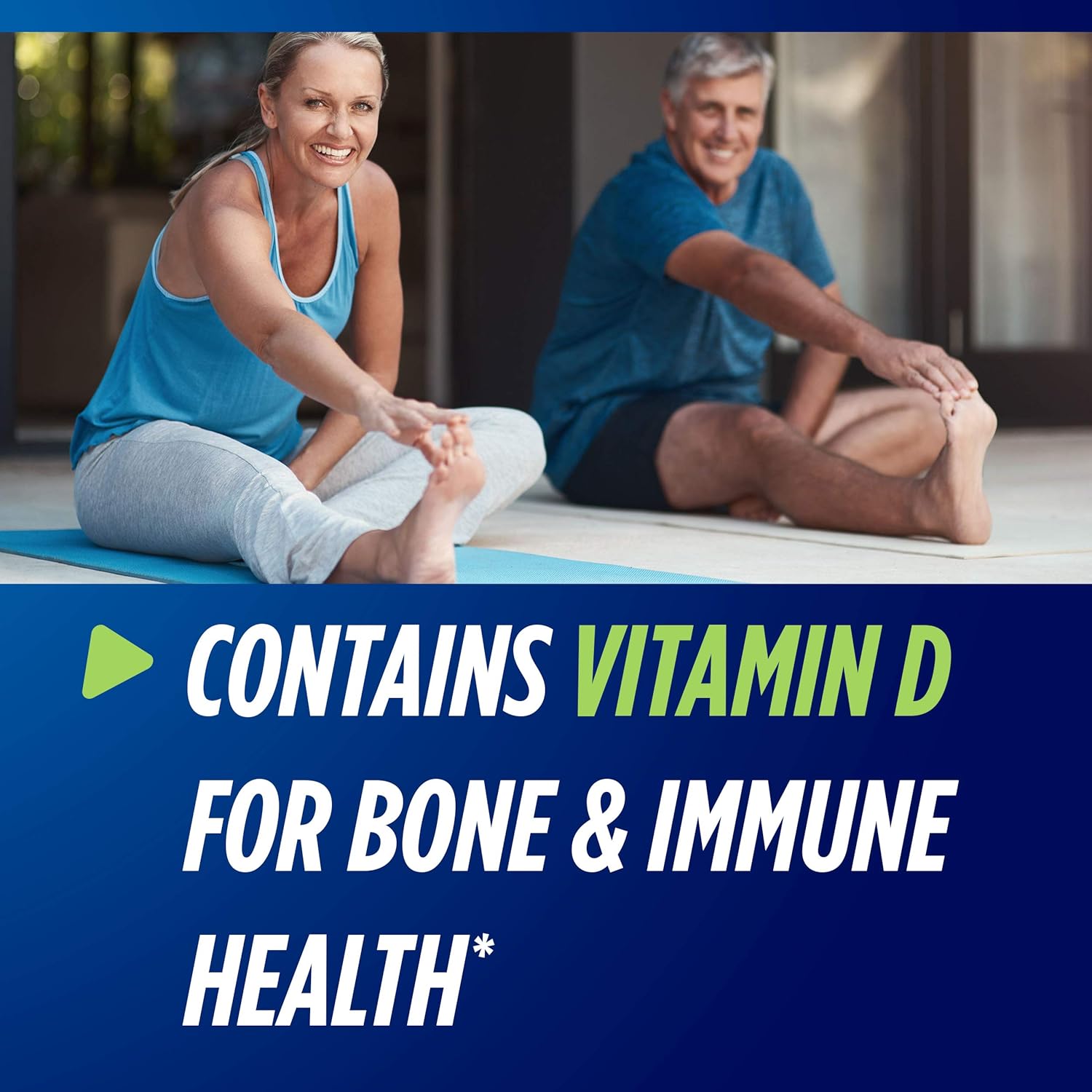 Pack of 60 Osteo Bi-Flex Glucosamine with Vitamin D, One-a-Day Joint Health and Immune Support Tablets