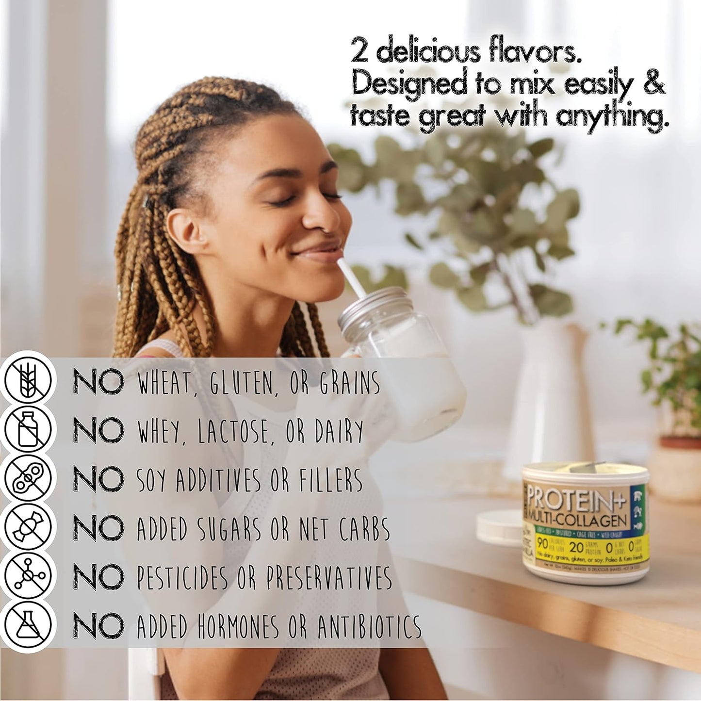 PaleoPro® Protein+ Multi-Collagen Powder in Aztec Vanilla Flavor - Paleo Friendly