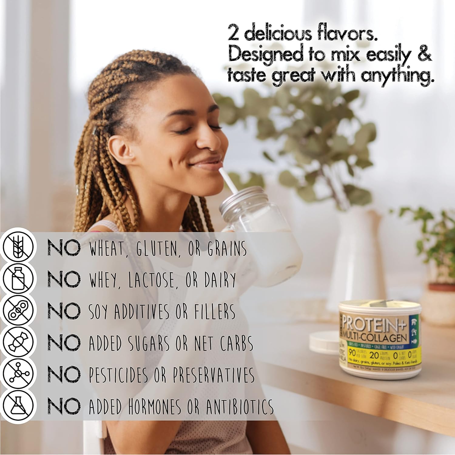 PaleoPro® Protein+ Multi-Collagen Powder in Aztec Vanilla Flavor - Paleo Friendly
