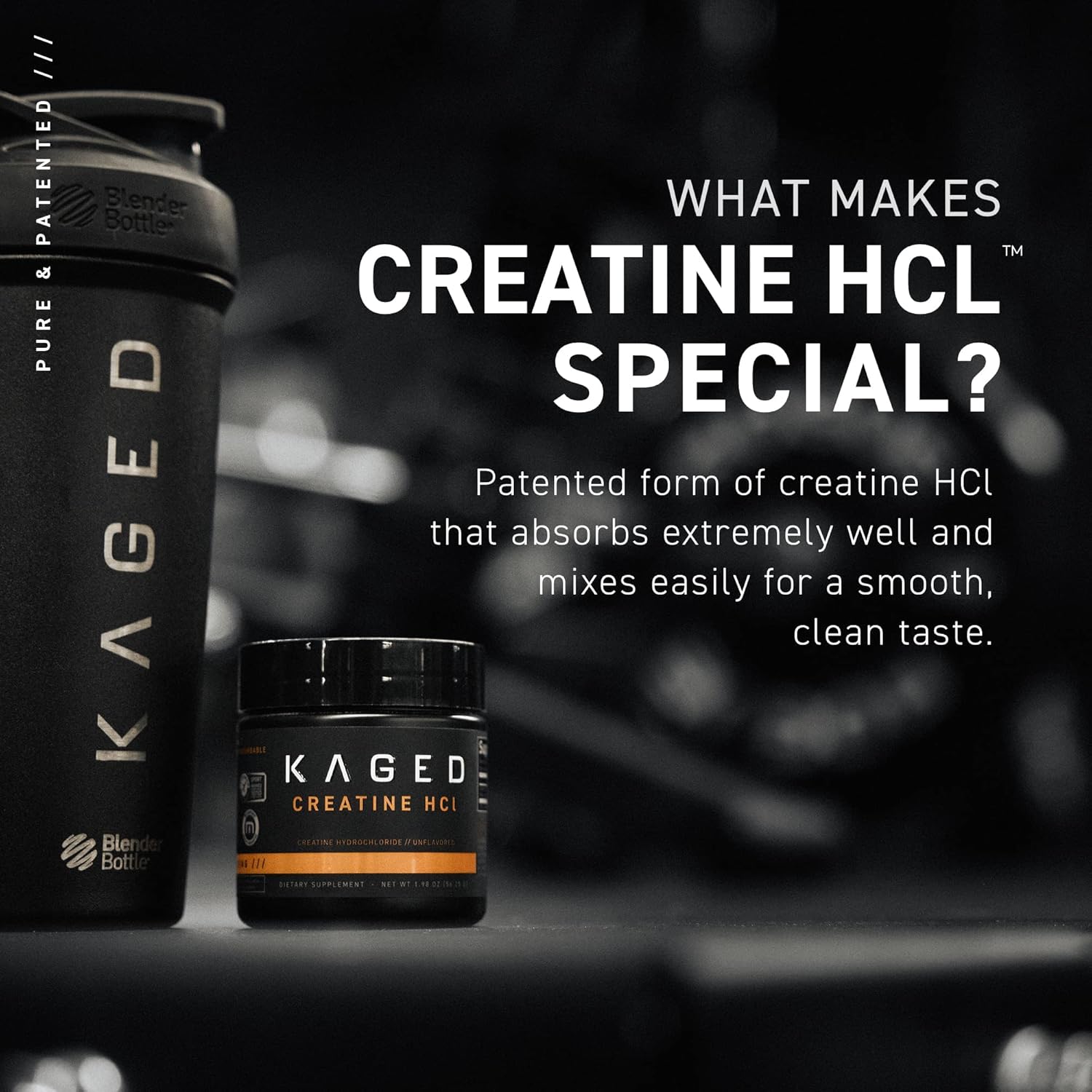 Patented Fruit Punch Creatine HCl Powder for Muscle Growth and Recovery, Easy Digestion, 75 Servings