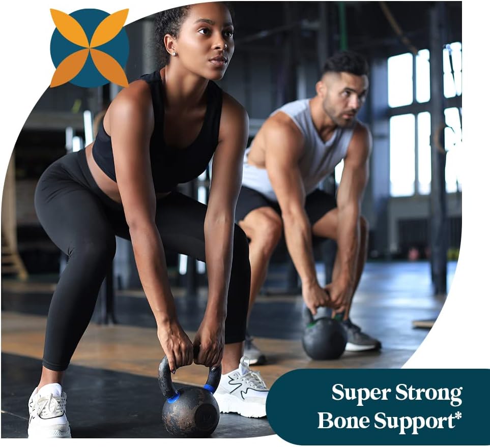 Pattern Wellness Vitamin K2 D3 Calcium Supplement - Synergistic Complex for Whole Body Health - Supports Bone & Cardiovascular Health - 60 Tablets