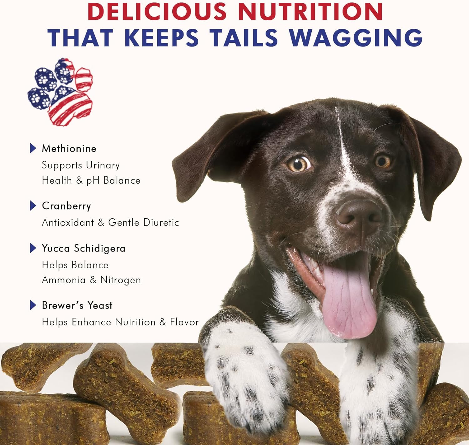 Pawfetto Advanced Lawn Support Supplement for Dogs - 70 Chicken Liver Flavored Chews with Cranberry, Amino Acids, and Brewer’s Yeast, Easily Digestible for Pampered Pets