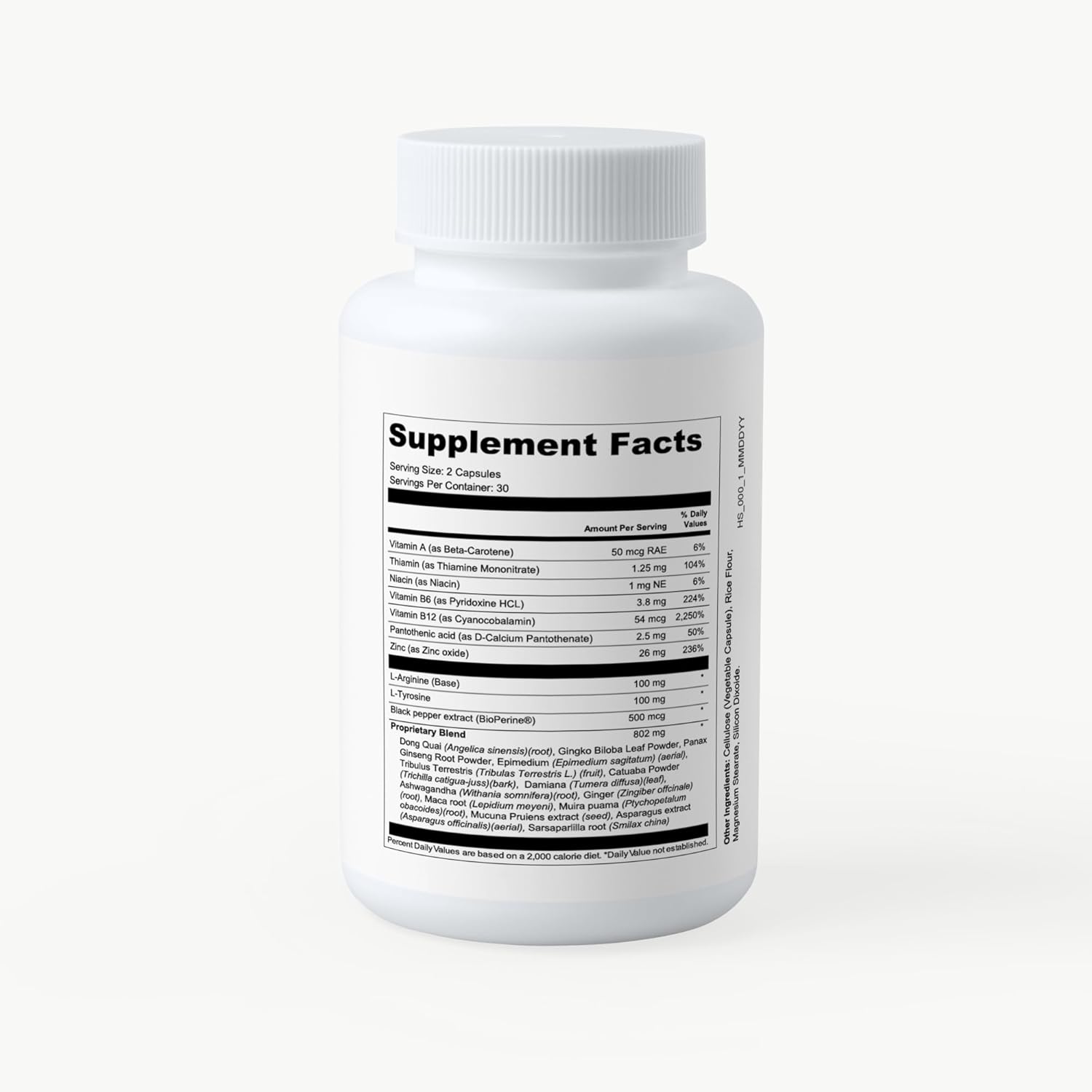 PCOS Queen Hormone Balance Supplement for Irregular Periods - Vegan Formula to Support Menstrual Cycle & Skin Health