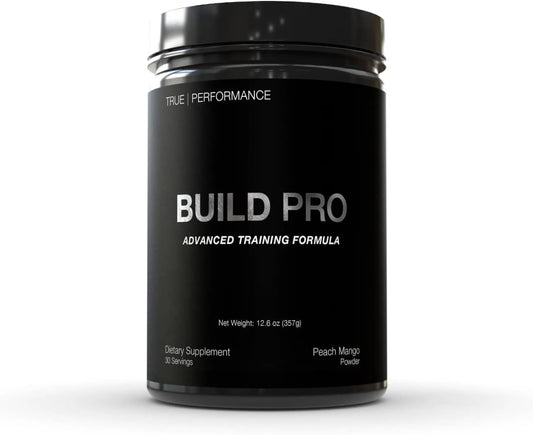 Peach Mango Muscle Building and Recovery Supplement with GAA + Creatine Monohydrate - Strength, Performance, Growth - 30 Servings