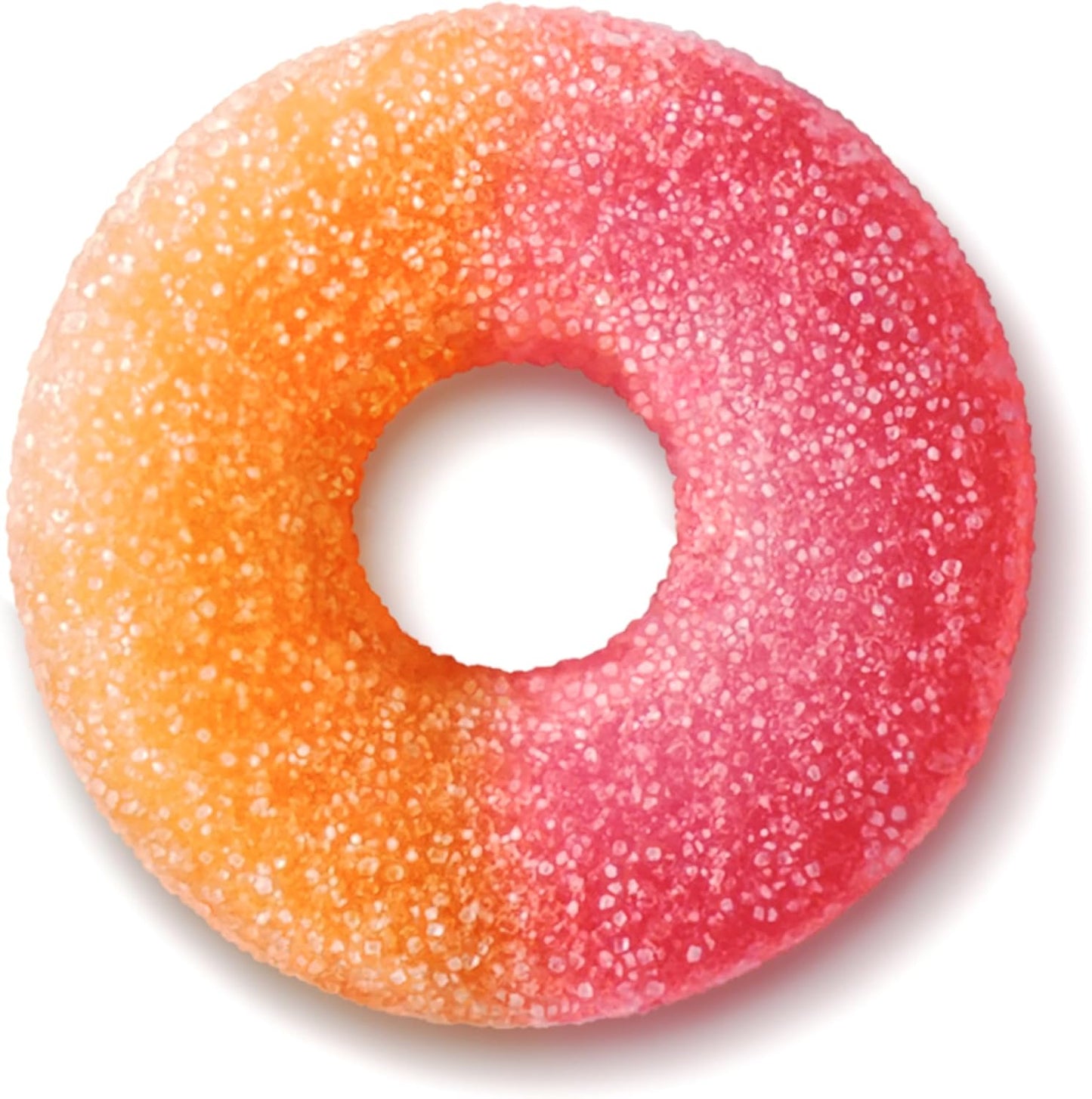 Peach OLLY Collagen Gummy Rings, 2.5g Collagen for Skin Elasticity, 30 Count - Clinically Tested, 15 Day Supply
