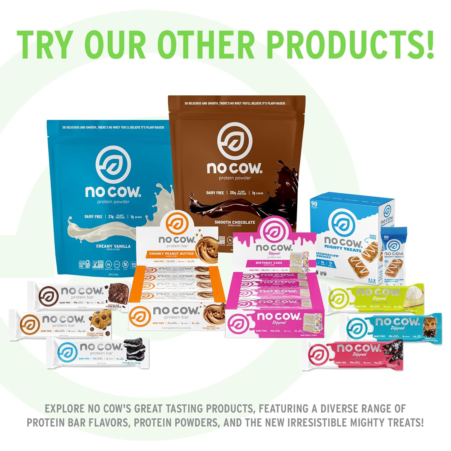 Peanut Butter Chocolate Chip High Protein Bars - Vegan Snacks with 20g Protein, High Fiber, Low Sugar, Dairy & Gluten Free (12 Count)