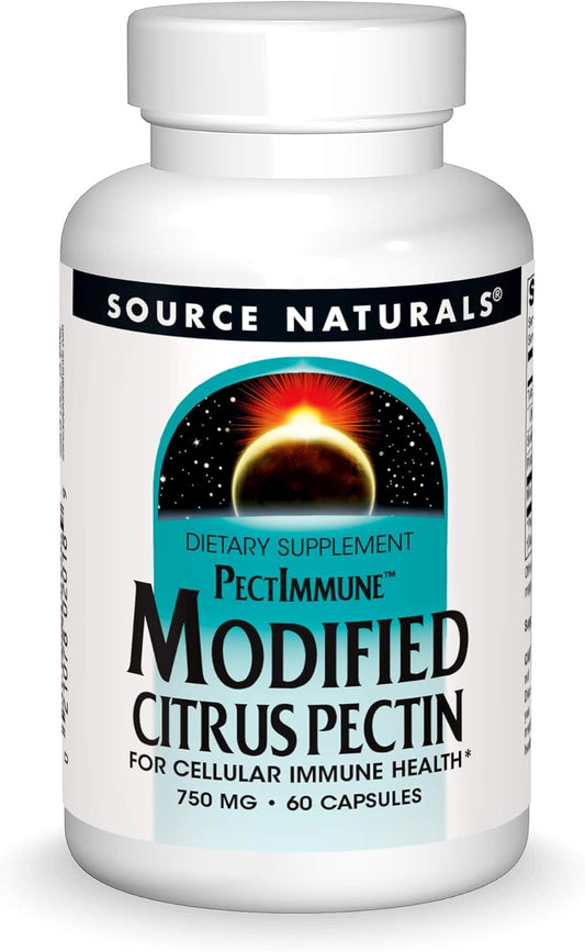 PectImmune Modified Citrus Pectin Capsules - 750mg - 60 Count for Cellular Immune Health