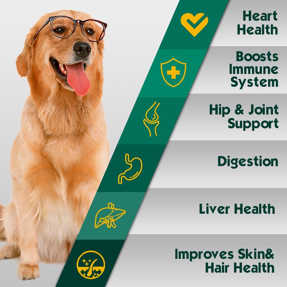 PetriMins 23-in-1 Multivitamin for Dogs, 90-Count, Chicken Flavor, Supports Joint Mobility and Digestive Health