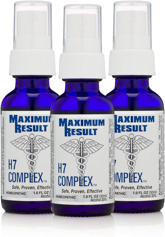Pharmaceutical Grade H7 Complex: Natural Anti-Aging Formula for Slimming Formula, Energy Boost, and Muscle Tone - 3-Month Supply