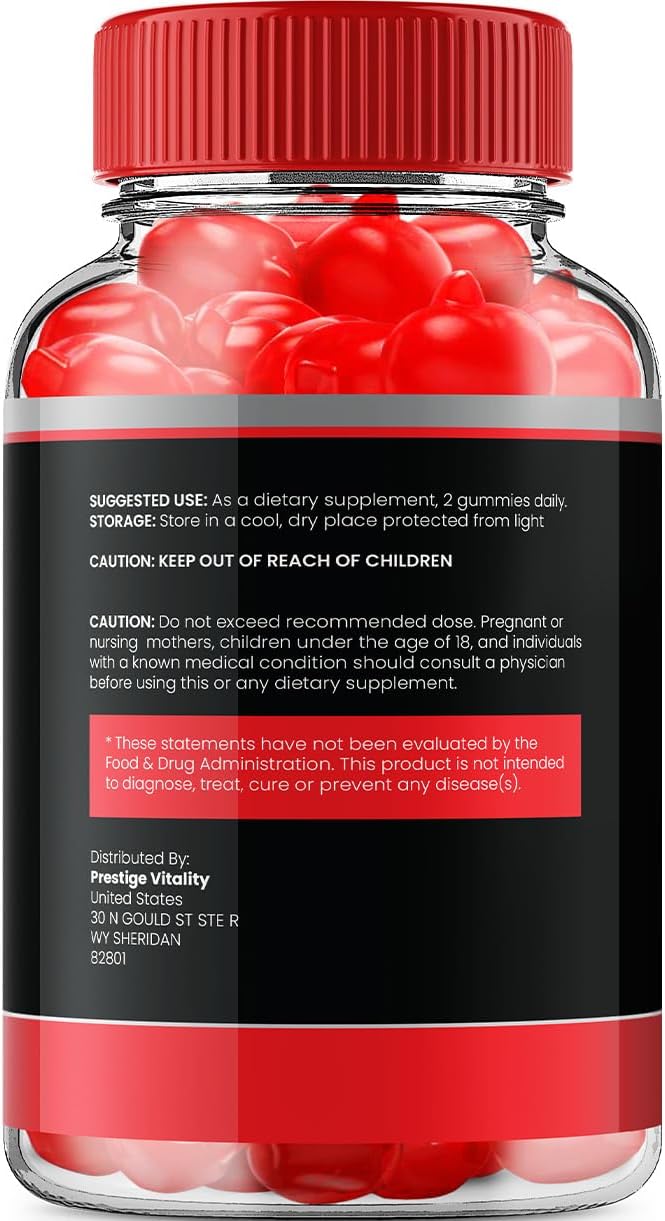 Pheno Man Max Performance Gummies - Advanced Formula for Muscle Growth & Health Support (1 Pack, 60 Gummies)