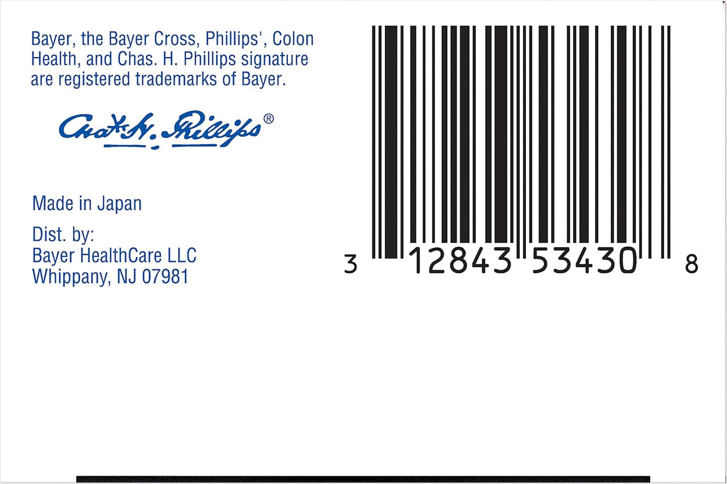 Phillips' Colon Health Probiotic Capsules, 30-Count Bottles - Bulk Pack Savings (Pack of 4)