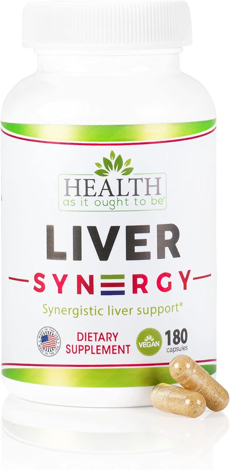 Physician Formulated Liver Health Supplement with Milk Thistle, Black Seed, Korean Ginseng | 180 Capsules for Optimal Health