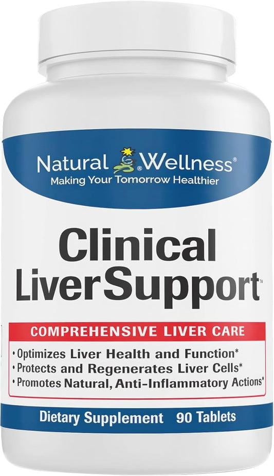 Physician-Formulated Natural Liver Support with Milk Thistle & Curcumin - Detox, Repair, & Healthy Function - 12 Powerful Ingredients for Maximum Absorption