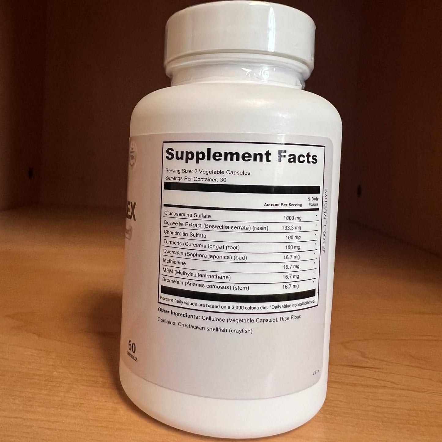 Phytage Labs Rescue Flex Joint Health Capsules with Boswellia, MSM, Turmeric for Back, Bones, Mobility - 60ct