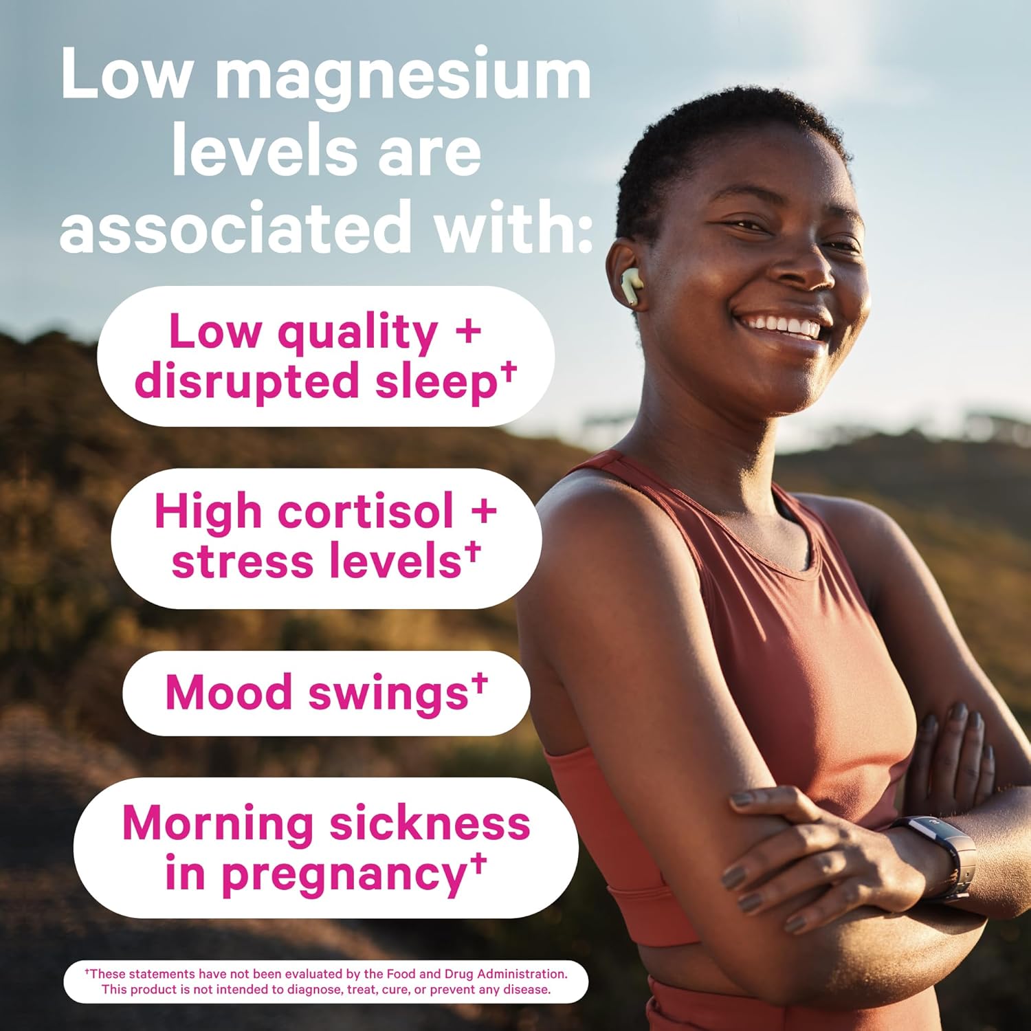 Pink Stork Magnesium Spray Mist - 200mg Pure Magnesium Chloride for Morning Sickness, Stress, & Sleep - Fast-Absorbing 4 oz Unscented Spray