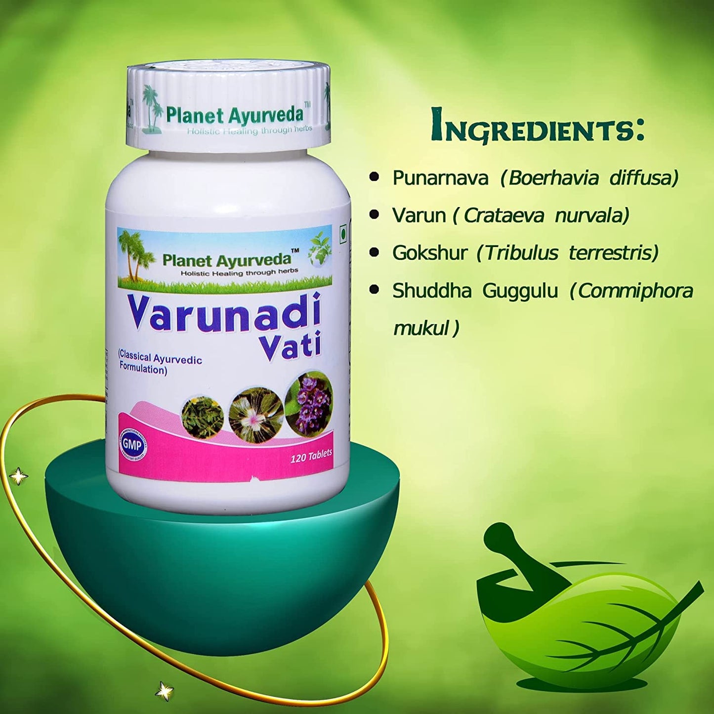 Planet Ayurveda Varunadi Vati Tablets - 240 Tablets, 2 Pack
