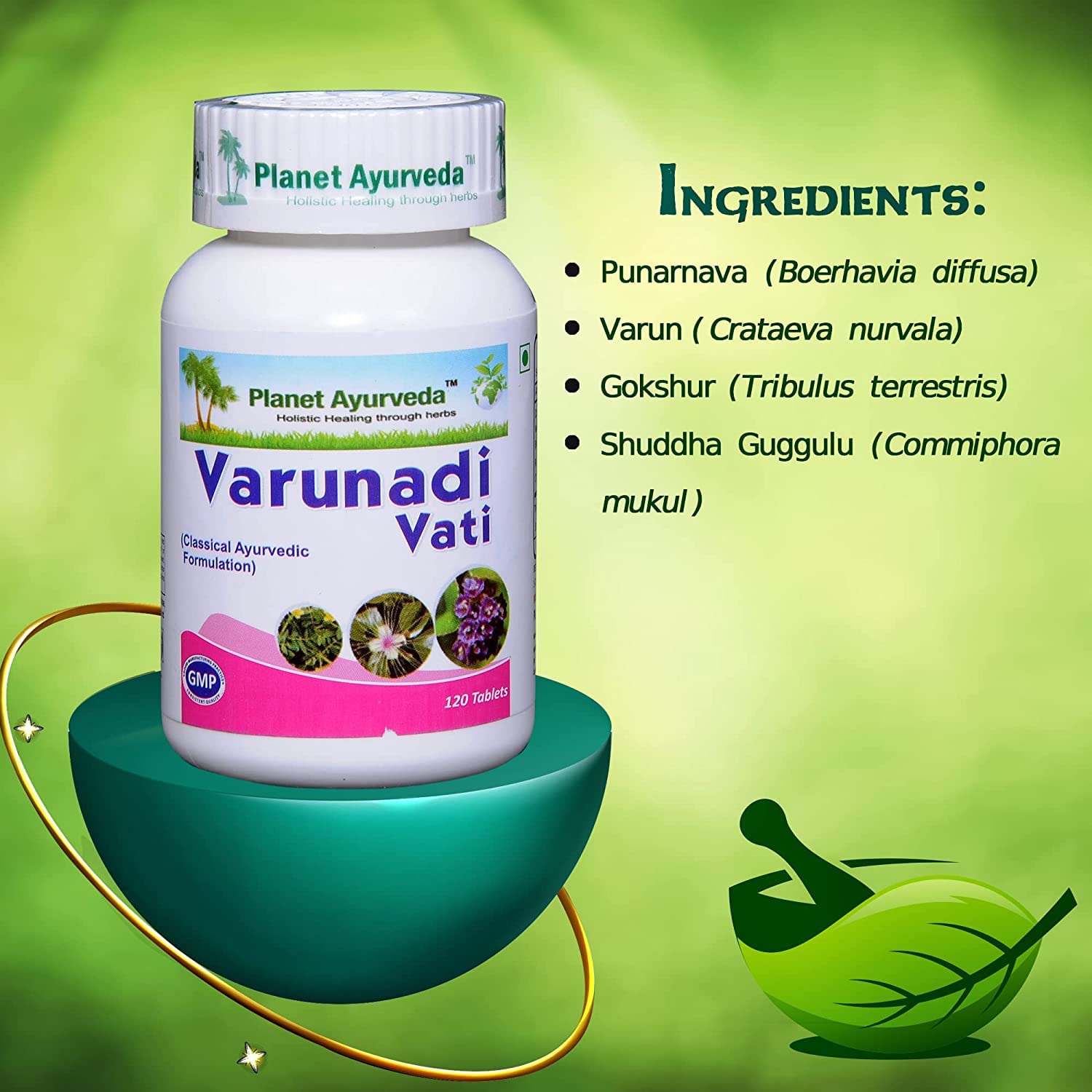 Planet Ayurveda Varunadi Vati Tablets - 240 Tablets, 2 Pack
