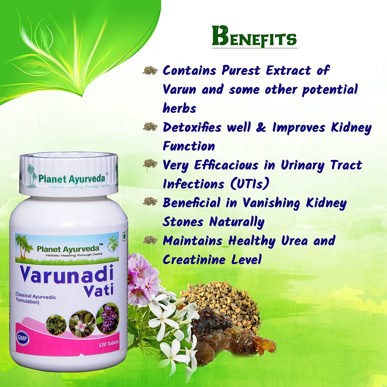 Planet Ayurveda Varunadi Vati Tablets - 240 Tablets, 2 Pack