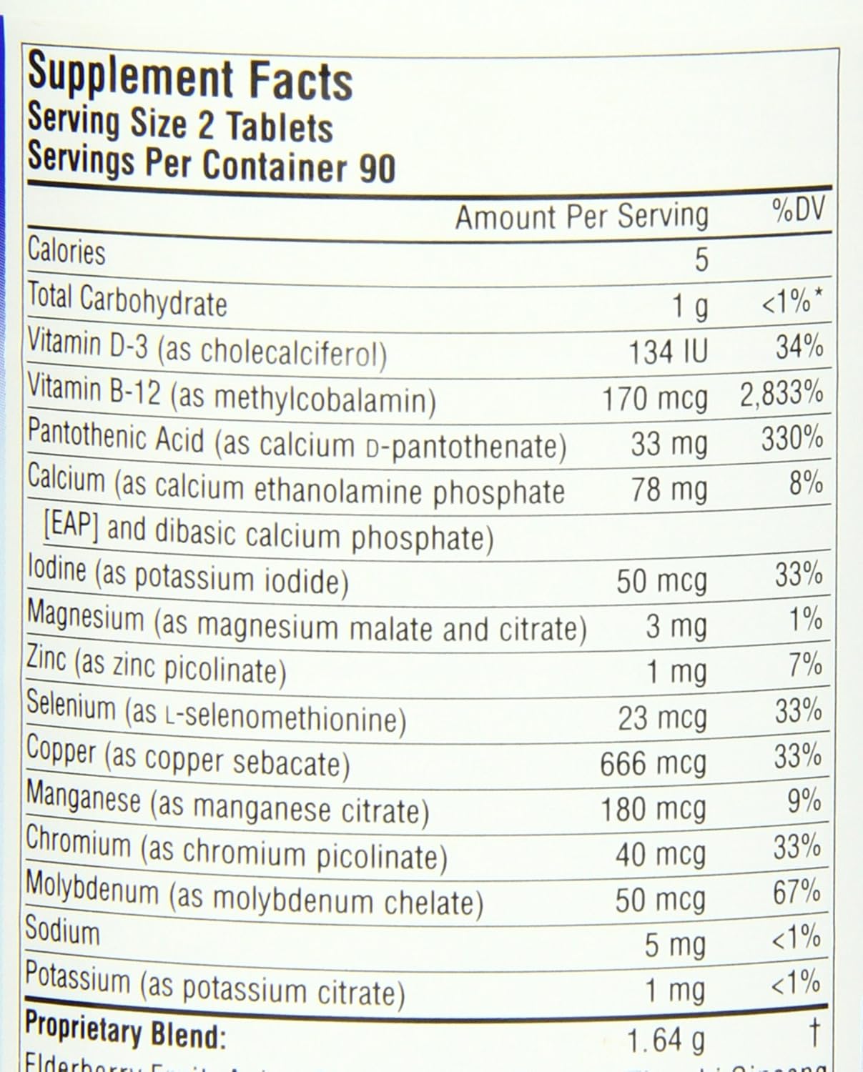 Planetary Herbals Myelin Sheath Support 820 mg - Nervous System Support Supplement, 180 Tablets