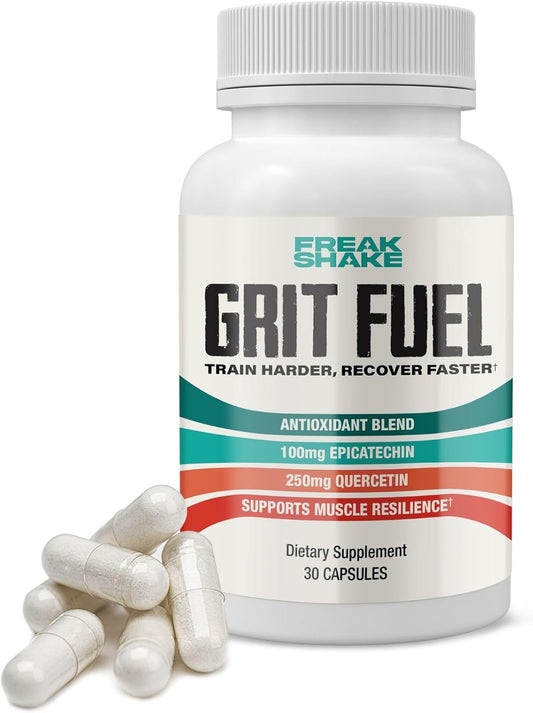 Plant-Based Endurance Supplement for Muscle Resilience and Peak Performance - Bio-Nutrient Workout Recovery Capsules with Epicatechin and Iso Quercetin - 30 Caps