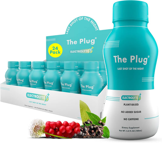 Plant-Based Liver Cleanse Detox Drink with Electrolytes - Supports Liver Health, Reduces Bloating, Restores Antioxidants & Minerals - Energy Boosting Liver Complex (24-Pack)